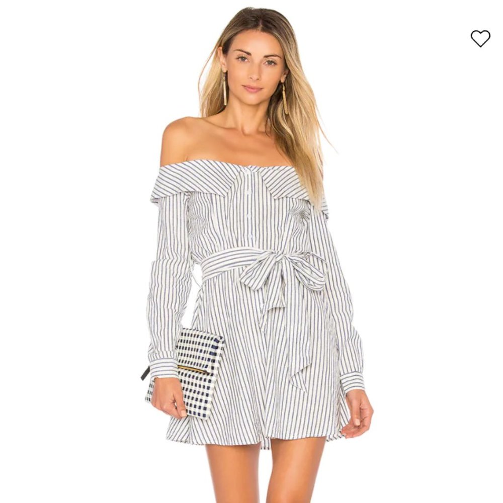 L'Academie Jann Button Up Dress